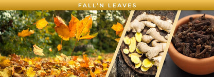 Candle, Fall 'N Leaves - Pack of 2