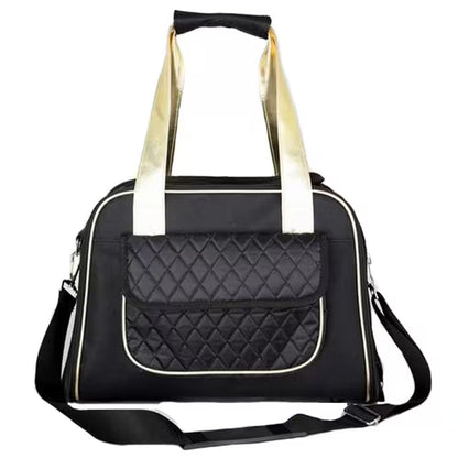 Black Airline Approved Mystique Fashion Pet Carrier - Medium