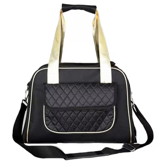 Black Airline Approved Mystique Fashion Pet Carrier - Medium
