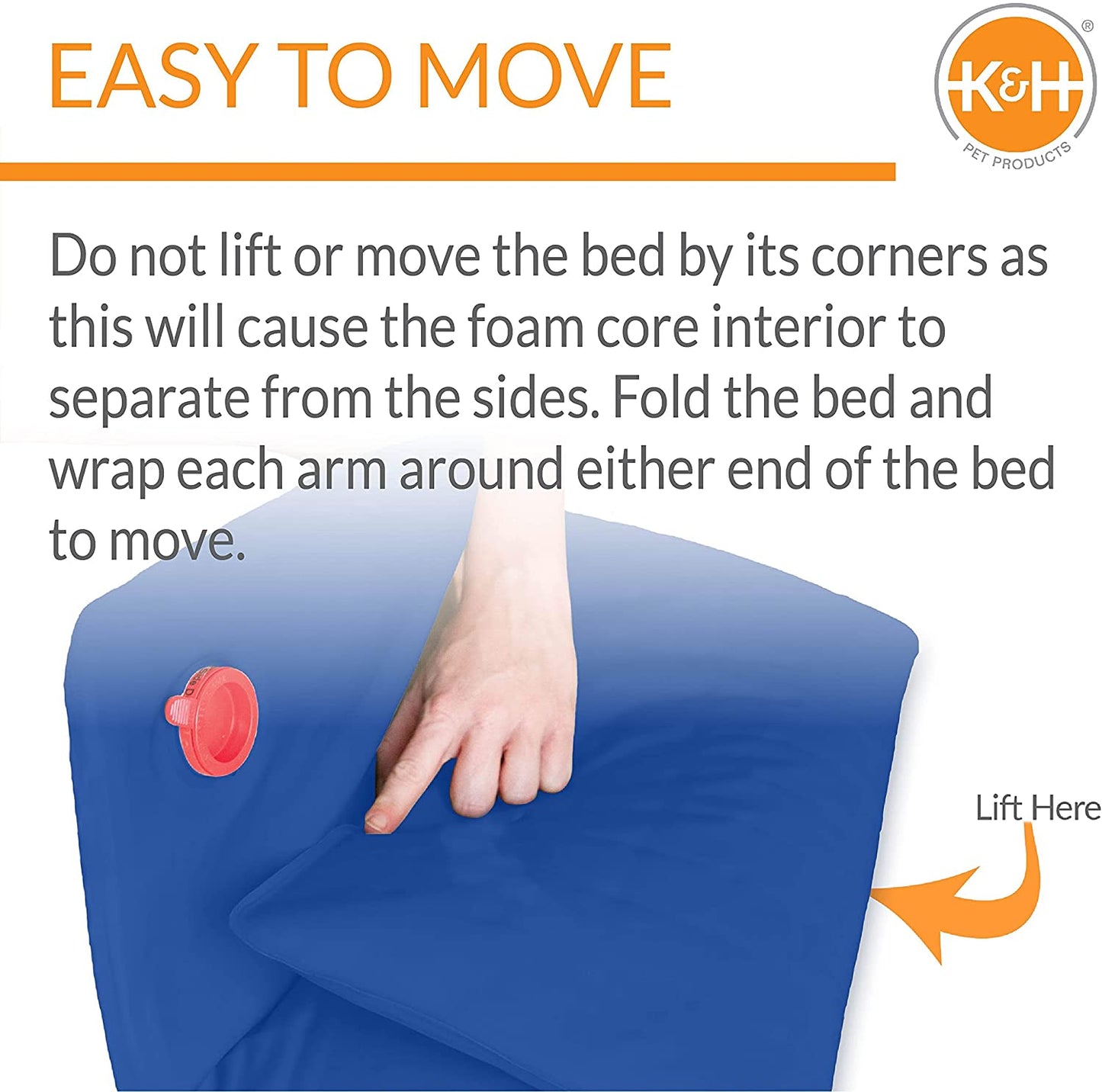 Cool Bed III Dog Cooling Mat, Indoor Outdoor Cooling Beds for Large Dogs, Chilling Pet Pad for in Home, Outdoor Houses, Crates, Yards, Porches - Large 44 X 32In Chill Blue