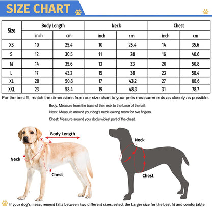 Dog Raincoat with Hood,Waterproof Rain Coat for Dogs Lightweight Slicker Poncho Rain Jacket for Medium Large Dogs and Puppies